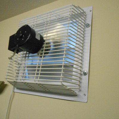 GFT-16 Through Wall Garage Fan - Cool My Garage